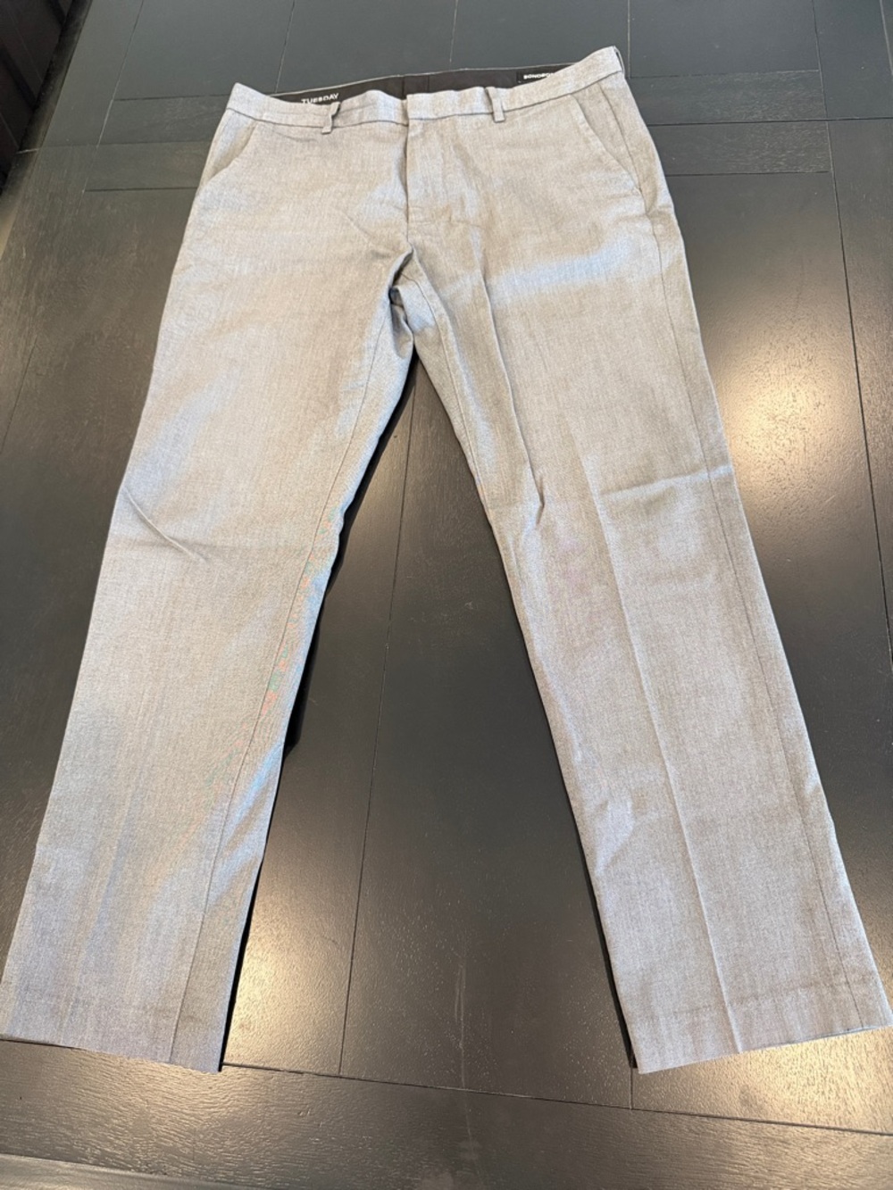 Men's Dress Pants - Light Gray Tailored Fit